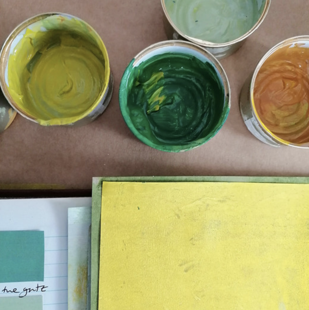 Texture and mark making inspired by nature - Earthing